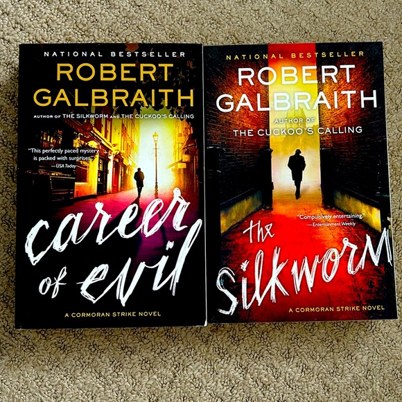 Other - Robert Galbraith books - mystery fiction